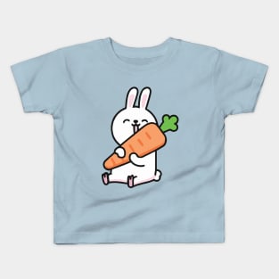 Cute Bunny Drawing funny Kids T-Shirt